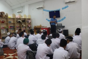 kunjungan puluhan siswa SMP Islam Plus Jannatul Firdaus 2