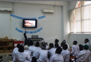 kunjungan puluhan siswa SMP Islam Plus Jannatul Firdaus