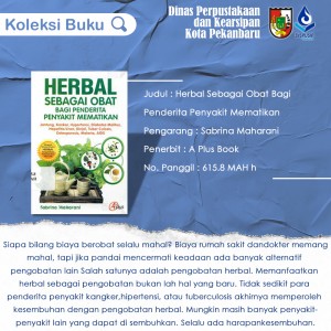 herbal sebagai obat buku