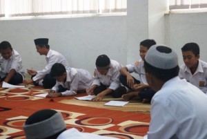 kunjungan puluhan siswa SMP Islam Plus Jannatul Firdaus 3